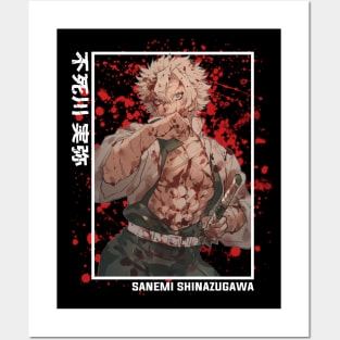 Sanemi Shinazugawa - Demon Slayer Posters and Art